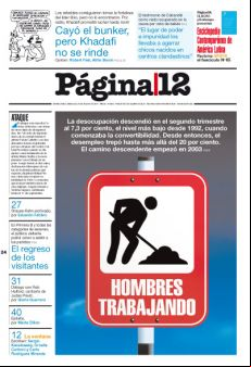 Tapa en papel