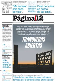 Tapa en papel