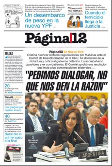 Tapa en papel