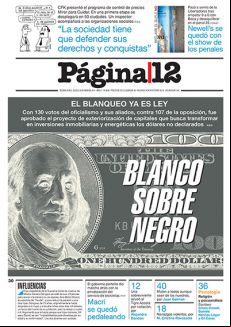 Tapa en papel
