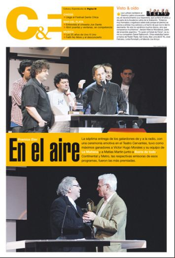 Tapa espectaculos