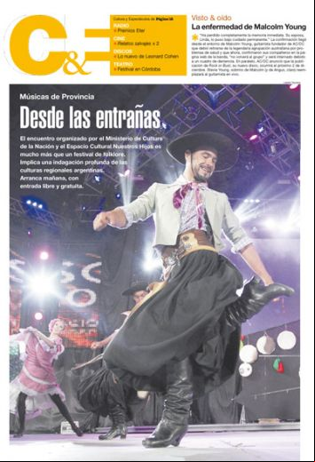 Tapa espectaculos