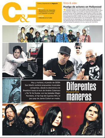 Tapa espectaculos